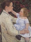 Mary Cassatt The Child's Caress oil painting